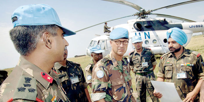 الجنرال باتريك كامرت كبير المراقبين المدنيين للأمم المتحدة المكلفين بتعزيز الهدنة في  الحديدة