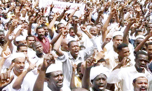  اتساع رقعة المظاهرات في عديد من المدن السودانية
