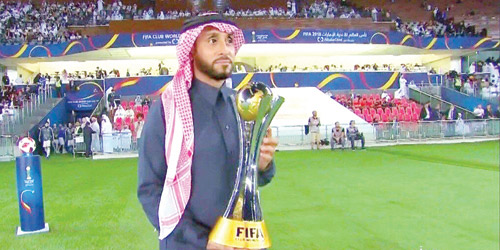  الجابر يدخل بكأس العالم لملعب النهائي