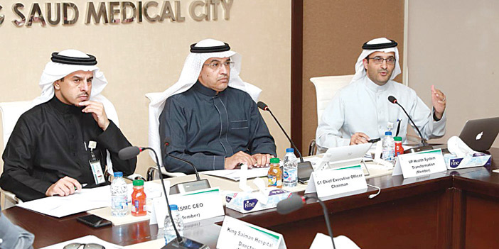   د. التميمي خلال الاجتماع