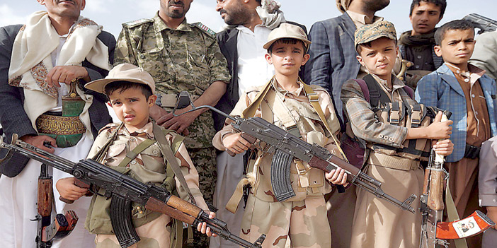  الحوثيون يستغلون الأطفال للزج بهم في معاركهم