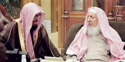 المفتي يستقبل نائب وزير الشؤون الإسلامية 