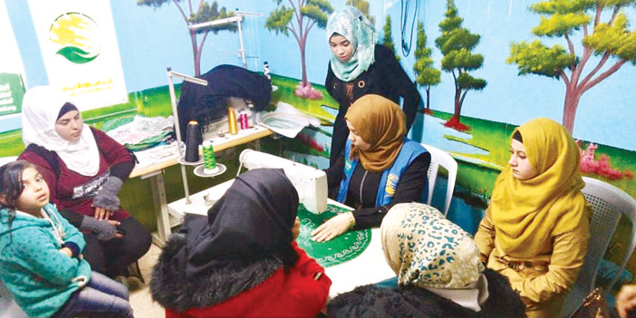 دورة تعليمية للمركز السعودي للتعليم للاجئي سوريا في الأردن 