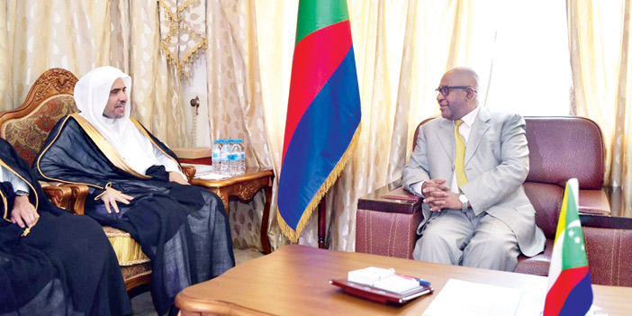  الرئيس غزالي عثمان يستقبل د. العيسى