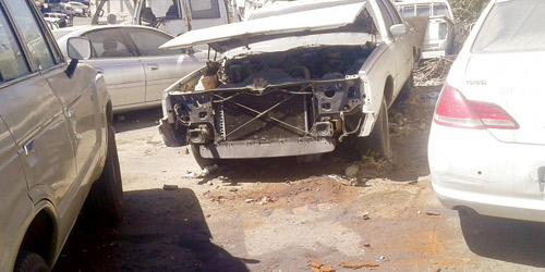  السيارات التالفة