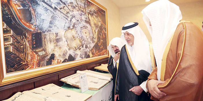  الأمير خالد الفيصل خلال تدشينه المبنى