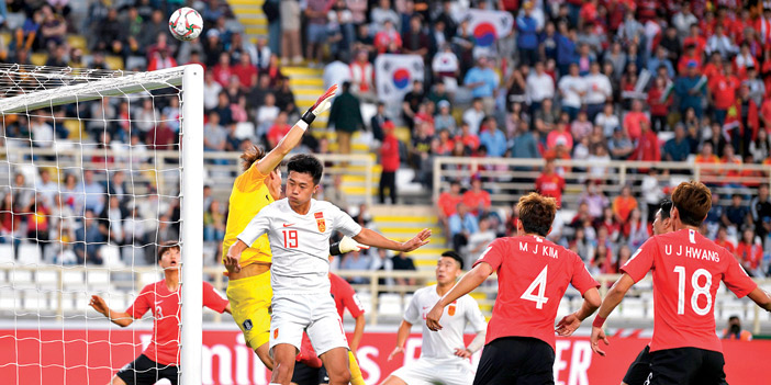  من لقاء الصين وكوريا الجنوبية