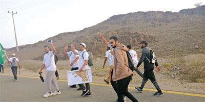 فريق «هايكنج السعودية» بمحافظة خليص ينفذ رحلته الثانية بعنوان «حياتك سُكر بلا سُكر» 