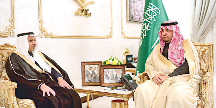  أمير الشمالية استقبل مدير مكتب هيئة الرياضة