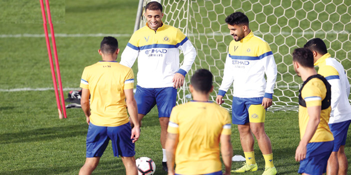  من تدريب النصر