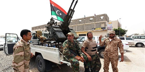 الجيش الليبي يسيطر على منطقة (غدوة) 
