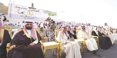 الأمير تركي بن طلال يرعى الحفل الختامي لمهرجان «صدر الكرامة» بمحايل عسير 
