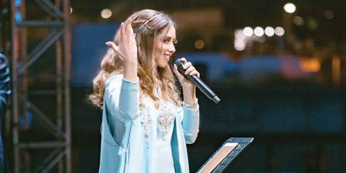 حفل جماهيري ناجح لبلقيس في رابغ 