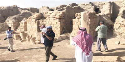 نادي الإبل السعودي يختار الفاو الأثرية ضمن مسارات الربع الخالي 