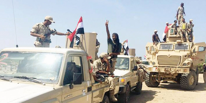  الجيش اليمني خلال العمليات العسكرية في محافظة حجة