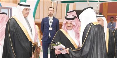 الأمير سعود بن نايف يفتتح منتدى التقدم البيئي 
