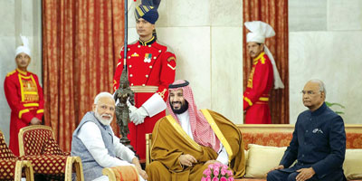 اتفاق سعودي - هندي على تدعيم الشراكة الاستراتيجية القائمة بآلية إشراف عالية 
