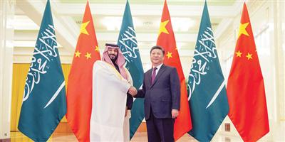 الرئيس الصيني يستقبل ولي العهد ويستعرضان تطورات الأوضاع في المنطقة والمستجدات الدولية 