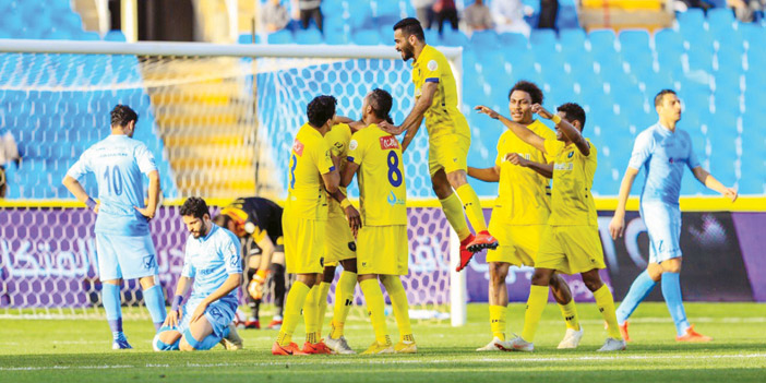  فرحة تعاونية بالانتصار الكبير