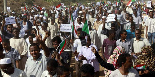 استمرار الاحتجاجات في السودان  
