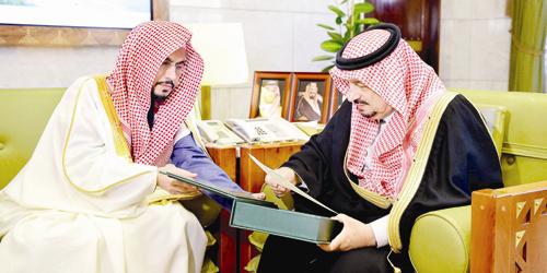   جانب من الاستقبال