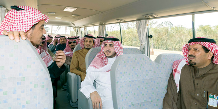  أمير منطقة الجوف خلال جولته التفقدية