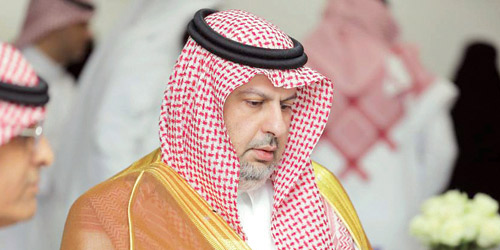  الأمير عبدالله بن مساعد شرف الحفل