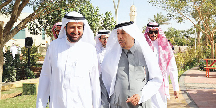  الأمير سعود الثنيان والدكتور توفيق الربيعة