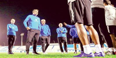 الهلال ينهي تحضيراته للوحدة بمران مختصر 