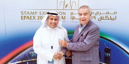 اختيار القحطاني ‏أول سعودي محكم إقليمي في معارض الطوابع الدولية 
