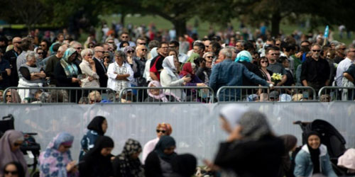 في أول جمعة بعد مذبحة كرايست تشيرش 