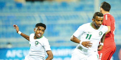  فرحة سعودية بالفوز