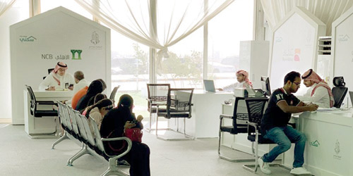  خلال عملية الحجز للوحدات السكنية