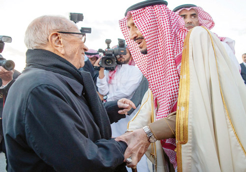 يرأس وفد المملكة في اجتماعات مجلس جامعة الدول العربية على مستوى القمة في دورته الـ(30) 