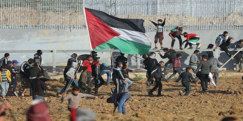 استشهاد فلسطيني بنيران الاحتلال 