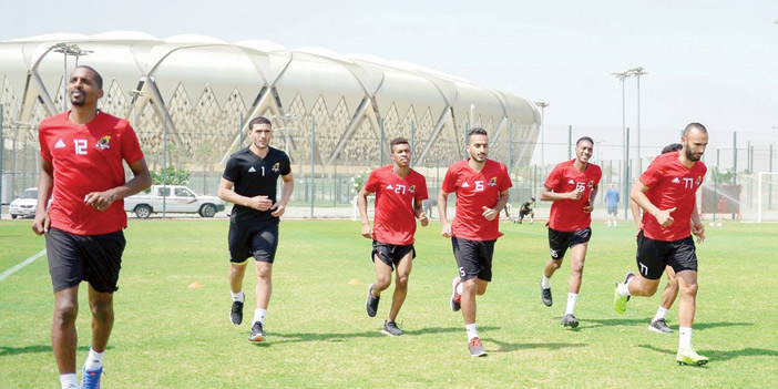  الوحدة يؤدي اليوم مرانه الأخير