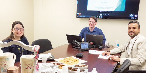  بكري خلال مناقشة رسالته