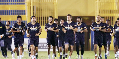 النصر يستأنف اليوم تدريباته استعداداً للقاء الفتح 