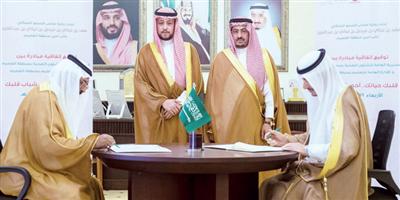 نائب أمير منطقة القصيم يشهد توقيع اتفاقية شراكة مجتمعية بين الصحة والتعليم 