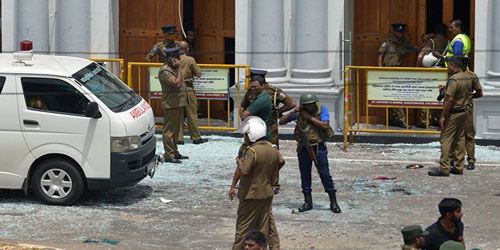 15 قتيلاً أثناء مداهمة مخبأ للإرهابيين في سريلانكا   