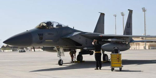 مقاتلات «إف 15» و«إف 35» الأمريكية تصل إلى الخليج العربي 