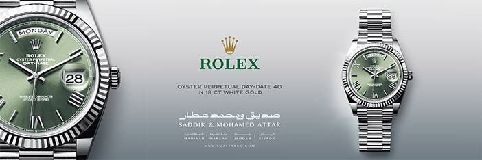 صديق ومحمد العطار من Rolex 