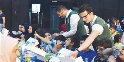 مركز الملك سلمان للإغاثة: إفطار رمضاني لألفي طفل من أيتام لبنان 