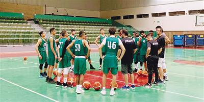 انطلاق معسكر أخضر السلة للناشئين استعدادًا للمشاركة في البطولة العربية 