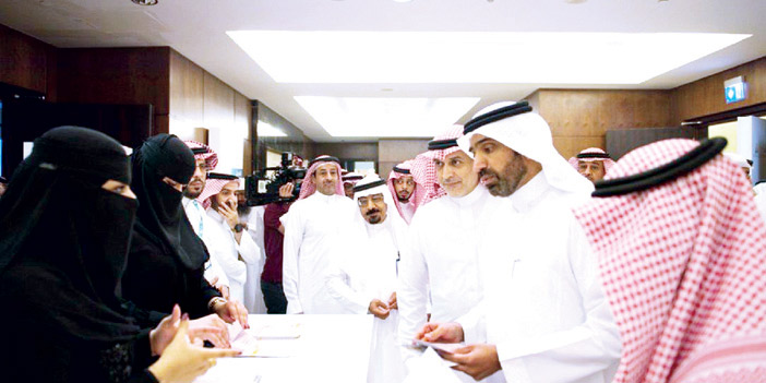  م. أحمد الراجحي خلال إطلاق المنتجات التمويلية