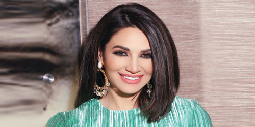 ديانا حداد تستعد للاحتفال بعيد الفطر في جزر المالديف 