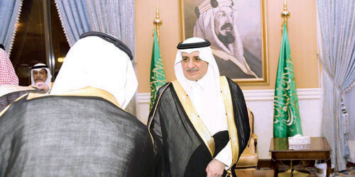  جانب من الاستقبال