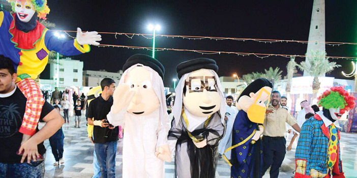 فرحة طفل بعنيزة تحكي أفراح الدول 