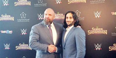 المصارع السعودي منصور الشهيل بطلاً لسوبر شوداون بجدة 