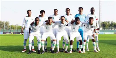 الأخضر في المجموعة الثالثة مع العراق والكويت 